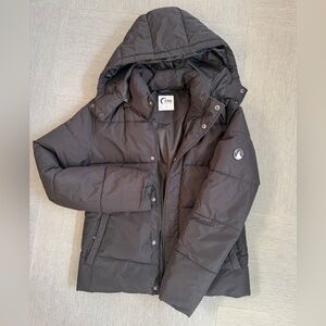 ZYIA Black Puffer Jacket Womens small